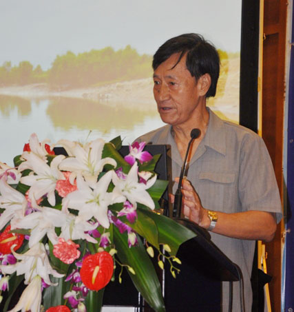 特邀嘉賓知名科學(xué)家朱少書教授作研討會(huì)開(kāi)場(chǎng)引言