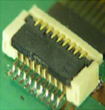 圖1：SFGL系列間距0.4毫米，高度0.9毫米