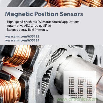 圖題：奧地利微電子推出可靠、準(zhǔn)確的位置傳感器芯片