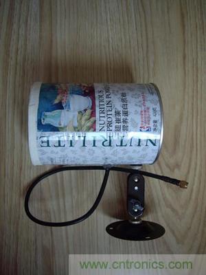 最簡(jiǎn)單使用的天線&mdash;&mdash;罐頭天線，可做正饋大鍋饋源！ 