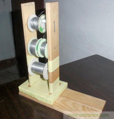 成本幾乎為零，三層錫絲架DIY