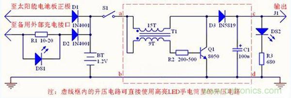 微型太陽能供電板DIY，給手電筒收音機供電