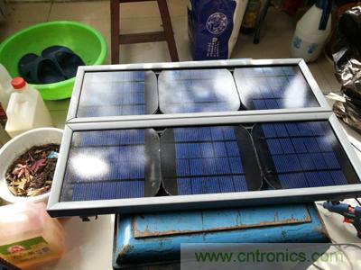 手工打造太陽能充電照明系統(tǒng):點亮LED給手機(jī)充電