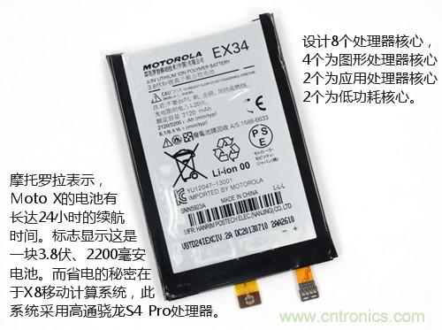 揭秘八核X8 SoC真面目，智能手機(jī)Moto X詳細(xì)拆解！