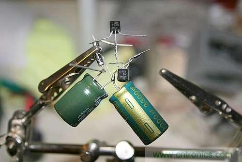 電磁鐘擺DIY線路圖:各種焊接