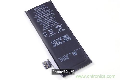 土豪金iPhone 5S拆解：內(nèi)部結(jié)構(gòu)升級(jí)，維修難度增加