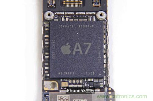 土豪金iPhone 5S拆解：內(nèi)部結(jié)構(gòu)升級(jí)，維修難度增加