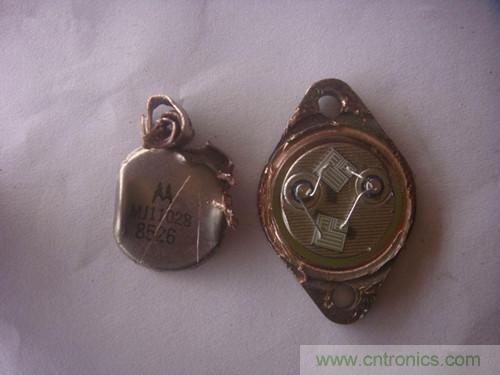 暴力拆解對比:進口金封三極管VS國產(chǎn)金封三極管