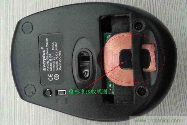 廢物利用，改裝Qi無(wú)線充電鼠標(biāo)