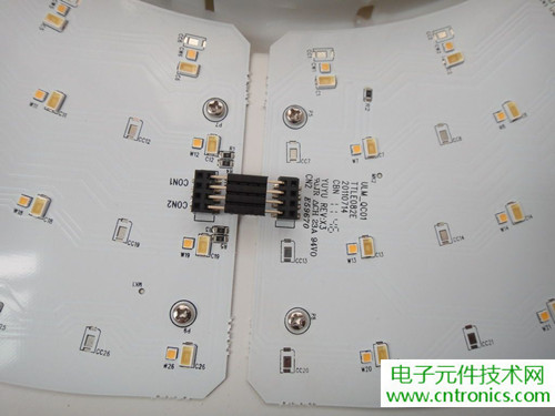 高端大氣上檔次！智能遙控調(diào)光LED吸頂燈拆解