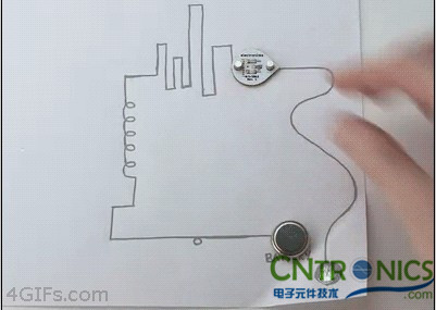 大開眼界，一支可以畫電路板的筆！