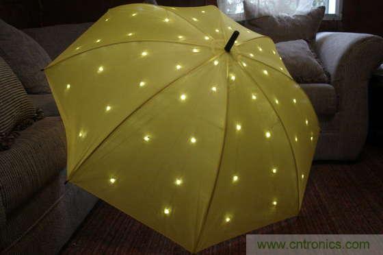 創(chuàng)意DIY！送女朋友的絕妙禮物，LED星光傘！