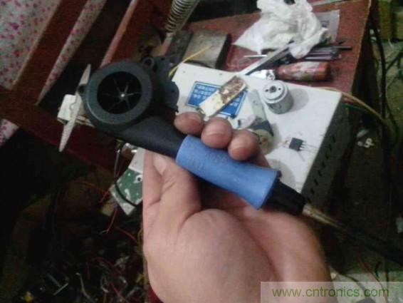 利用廢品制作熱風(fēng)槍！