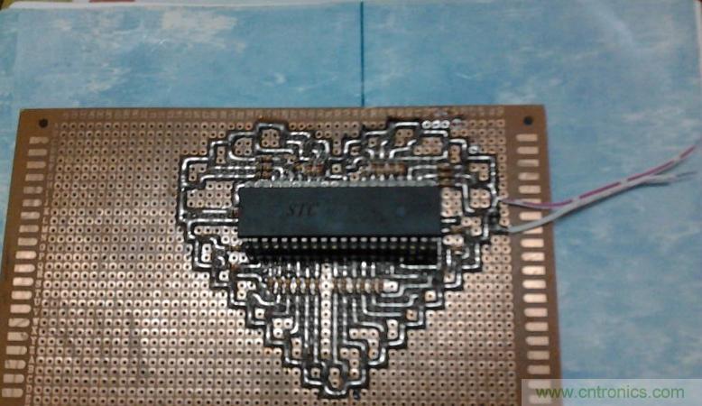 三八節(jié)將至！DIY心形LED流水燈！你們懂的~