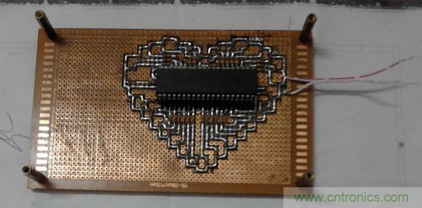 三八節(jié)將至！DIY心形LED流水燈！你們懂的~