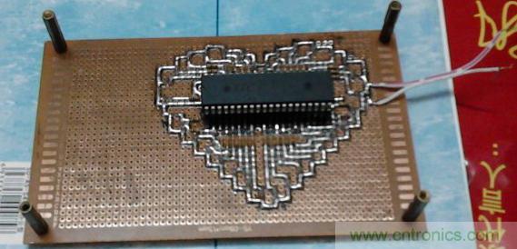 三八節(jié)將至！DIY心形LED流水燈！你們懂的~