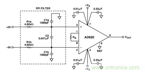 放大電路普及:射頻干擾整流誤差電路設(shè)計(jì)