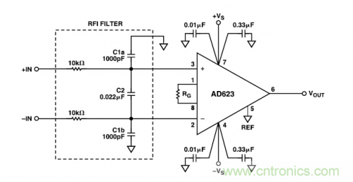 放大電路普及:射頻干擾整流誤差電路設(shè)計(jì)