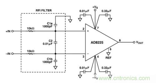 放大電路普及:射頻干擾整流誤差電路設(shè)計(jì)