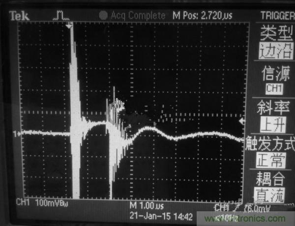 高人指點：反激初級電流波形異常如何解決？