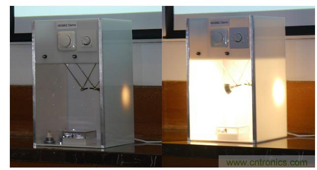 競爭對手MR16驅(qū)動產(chǎn)品與變壓器適配不好，導(dǎo)致不亮且閃爍嚴(yán)重