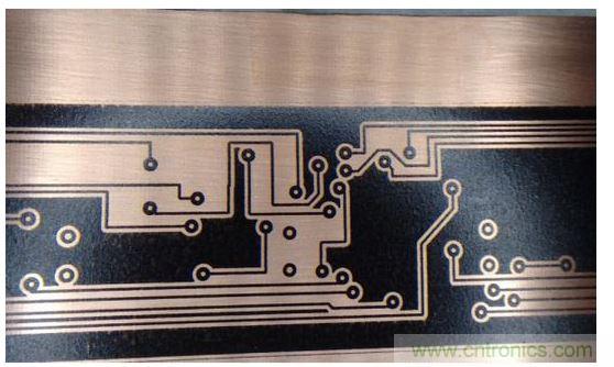 成功的碳粉轉(zhuǎn)印。