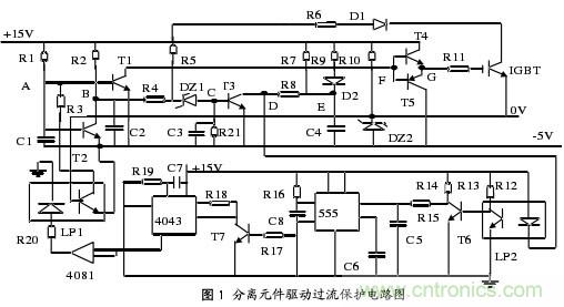解析:IGBT的驅(qū)動過流保護(hù)電路的設(shè)計(jì)方案