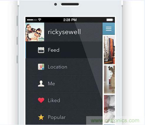 讓圖片帶你走進(jìn)驚艷實(shí)用的手機(jī)APP菜單世界！