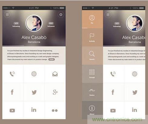 讓圖片帶你走進(jìn)驚艷實(shí)用的手機(jī)APP菜單世界！