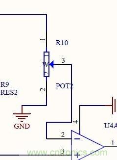 在電路中滑動阻值時，電位器的電壓會發(fā)生什么變化？