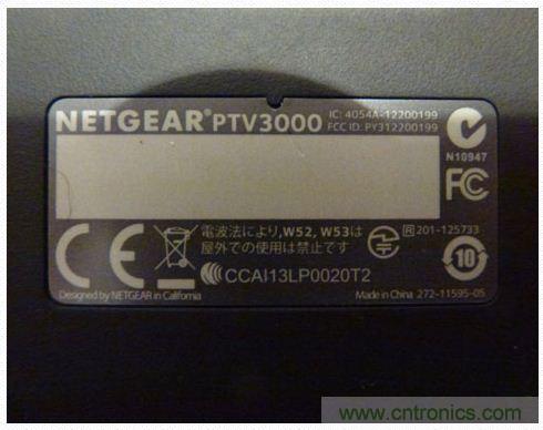 圖(b)：圖解便宜又好用的媒體適配器PTV3000。