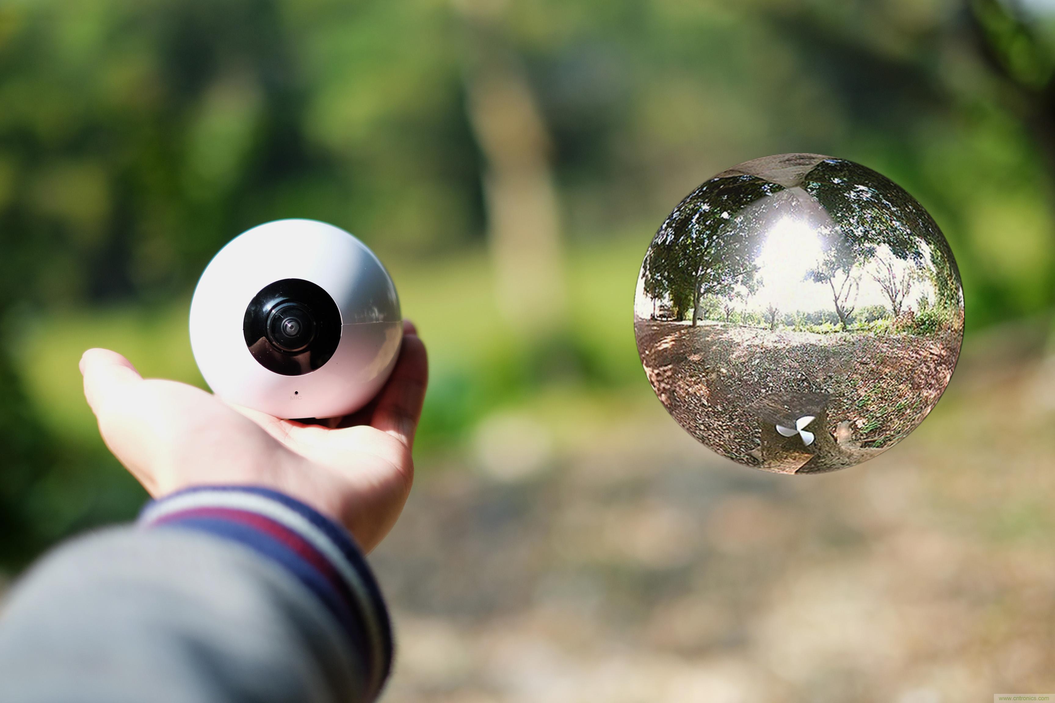 造型神似BB8，讓照片翻滾起來&mdash;&mdash;暴風魔眼