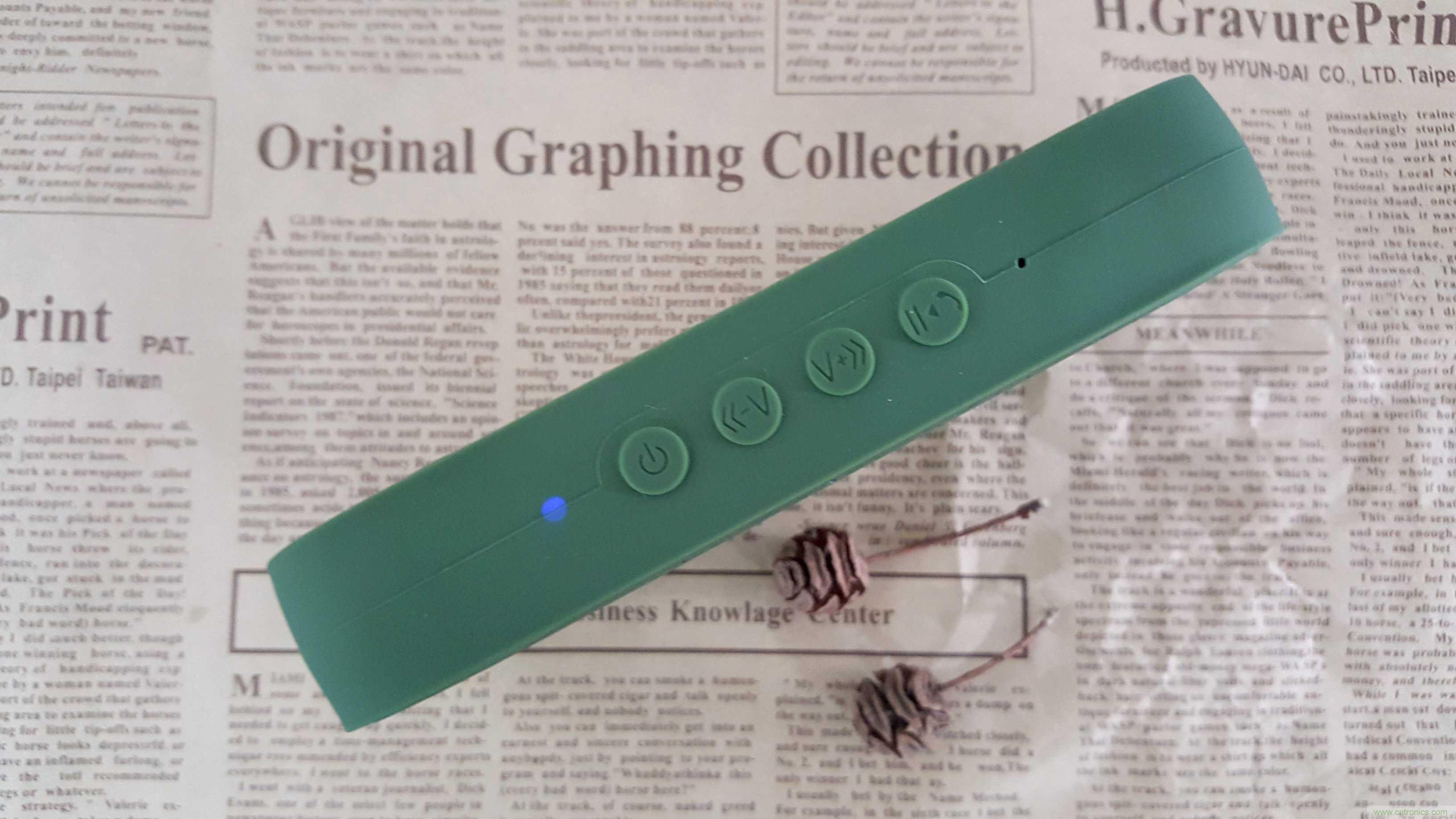 搞怪&ldquo;美人魚&rdquo;盡享靈克藍(lán)牙音箱的天籟之音！