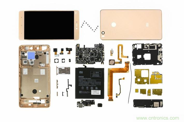 小米手機4S超詳細拆解:內(nèi)外硬件大升級