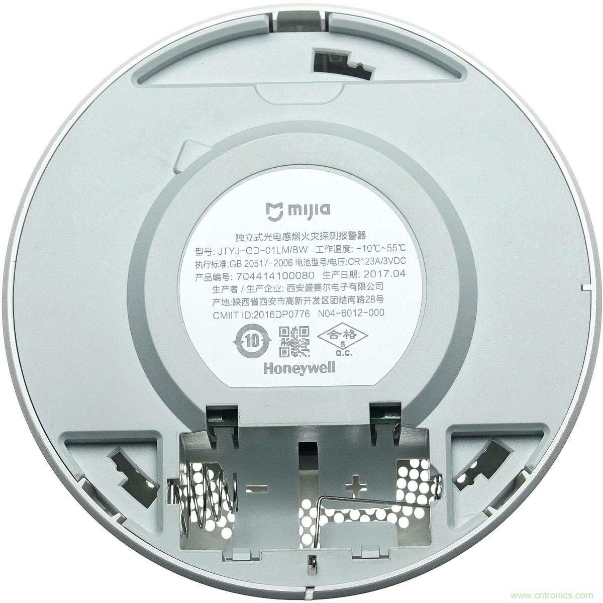 小米煙霧報警器拆解：一顆電池可用五年是如何做到的？