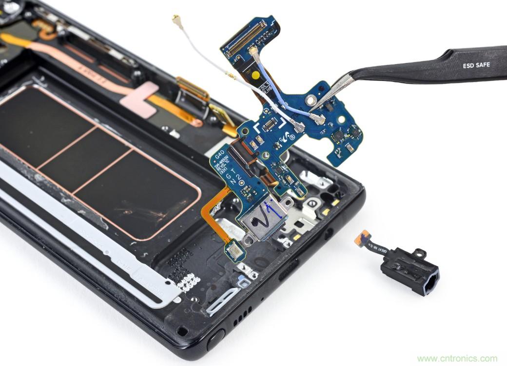 三星Note 8拆解，模塊化+分離式設(shè)計成趨勢？