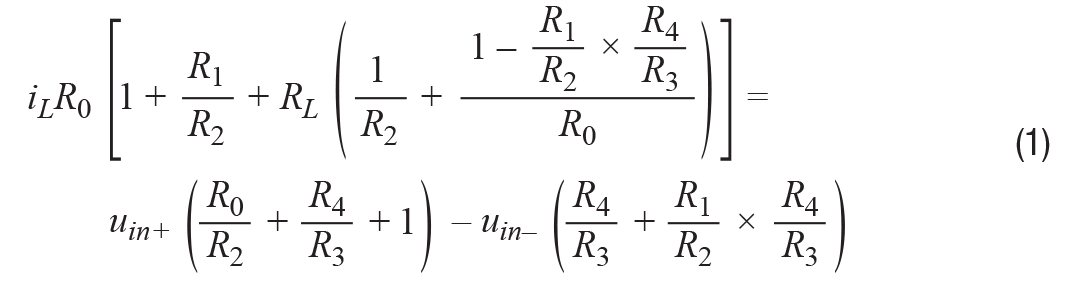 高精度、快速建立的大電流源