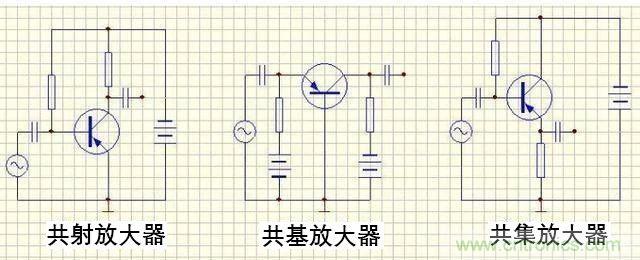 什么是共集、共基、共射放大器？如何分辨3類放大器