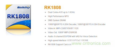 年終案例匯總！2019年瑞芯微AI芯片三大應(yīng)用場景盤點