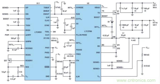 升壓轉(zhuǎn)換器的功率翻倍提高，這是怎么做到的？