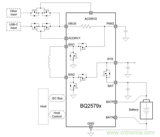 Buck-Boost集成電路提供更快的充電速度，更長的電池壽命