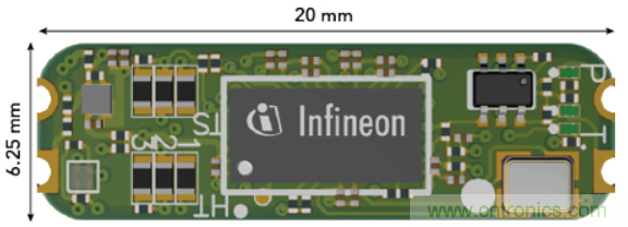 英飛凌60GHz高集成雷達(dá)MMIC支持人體運(yùn)動(dòng)識別傳感