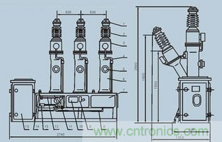 高壓斷路器的操作結(jié)構(gòu)有哪幾種？和隔離開關有什么區(qū)別？