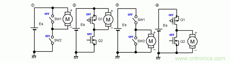 單開關(guān)電路驅(qū)動、半橋電路驅(qū)動