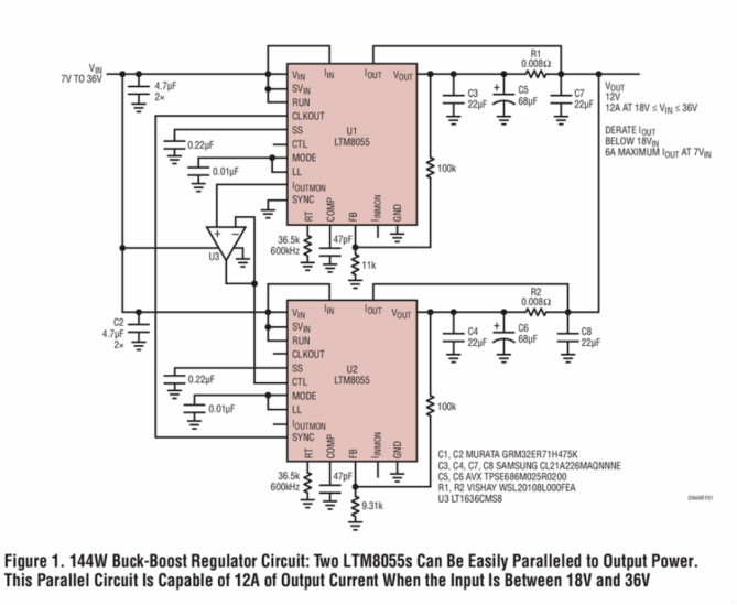 助你輕松并聯(lián)增加輸出功率，這款&mu;Module穩(wěn)壓器你愛(ài)了沒(méi)？