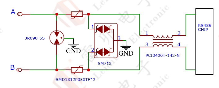 伺服電機(jī)驅(qū)動(dòng)接口、電源保護(hù)方案