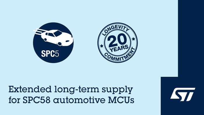 意法半導(dǎo)體保障SPC58汽車MCU供應(yīng)20年，破解供應(yīng)鏈焦慮