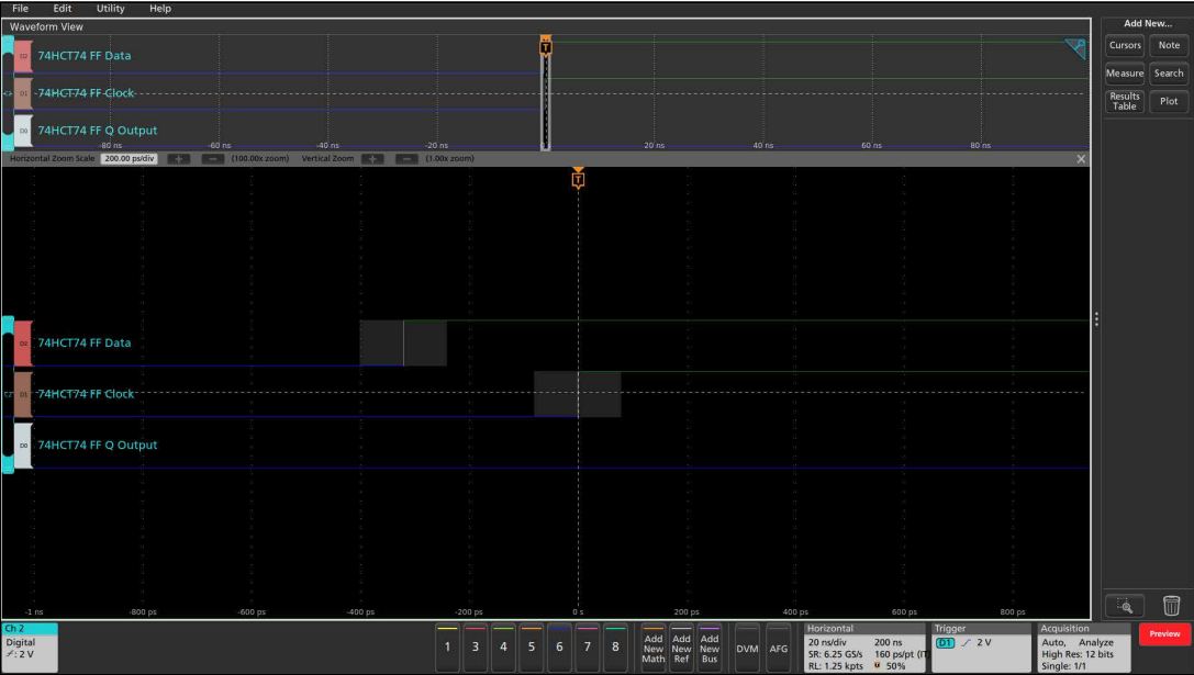 用混合信號示波器識別建立和保持時(shí)間違規(guī)