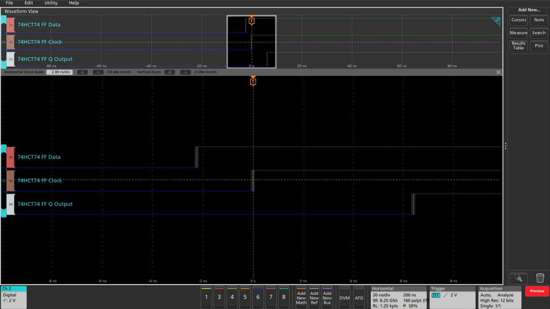 用混合信號示波器識別建立和保持時(shí)間違規(guī)