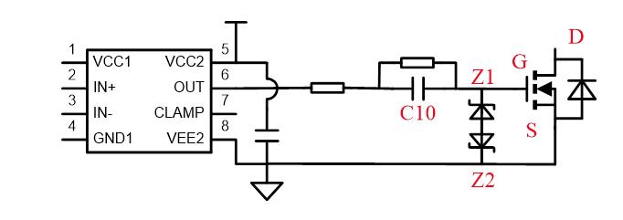 SiC MOSFET替代Si MOSFET,只有單電源正電壓時如何實現(xiàn)負壓？